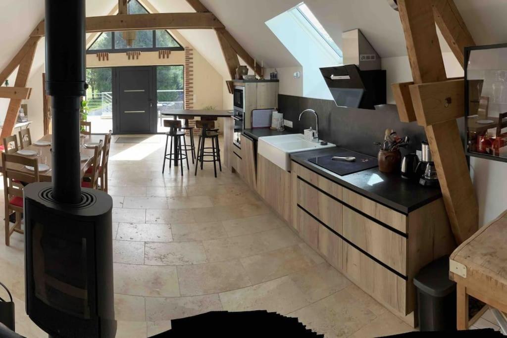 Gite Le Long Bois Campagne Charme 6 Pers Necy ภายนอก รูปภาพ