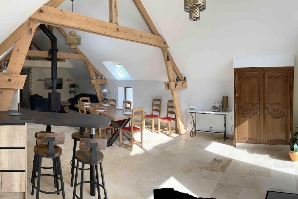 Gite Le Long Bois Campagne Charme 6 Pers Necy ภายนอก รูปภาพ